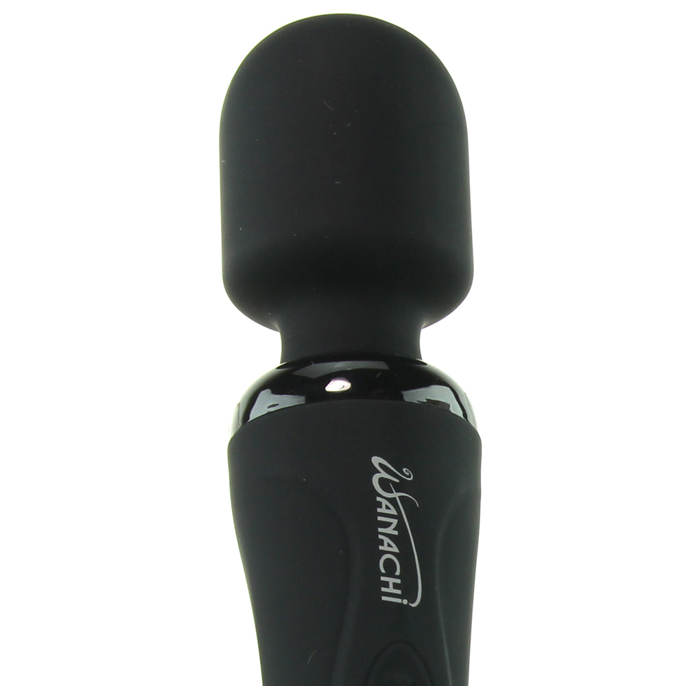 Body Recharger Silicone Massager in Black