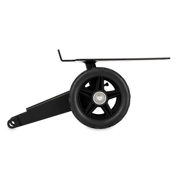 Camco 39011 Steerable Wheel Kit For 28 And 36 Gallon Rhino Tote Tanks With 2 No flat Front Wheels Tow Bar Handle And Ladder Hook