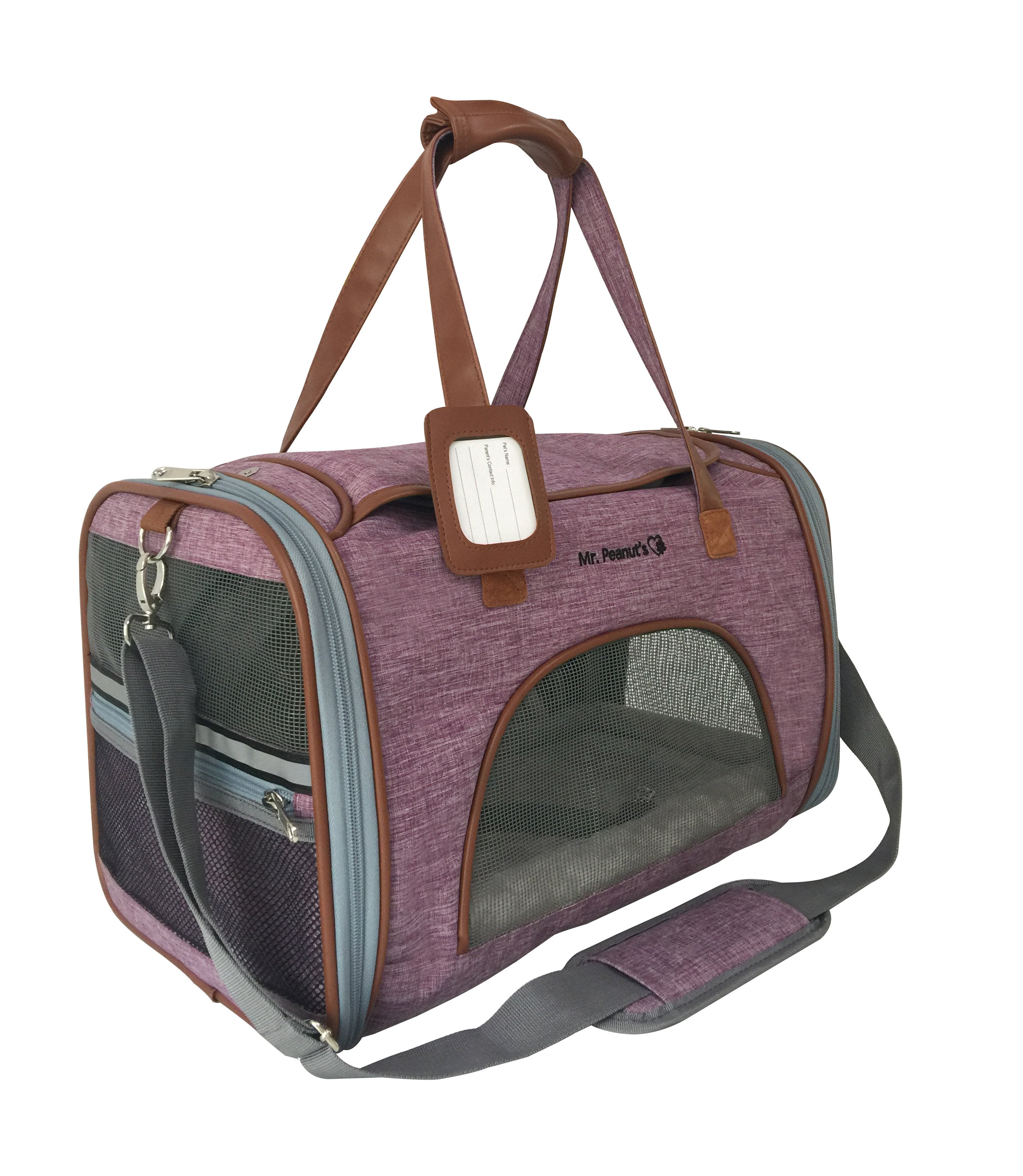 Gold Series Expandable Airline Approved Tote - Low Profile， Soft Sided Premium Pet Carrier