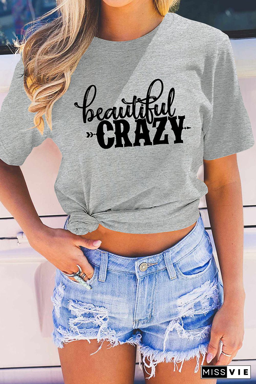 Beautiful Crazy Graphic Tee