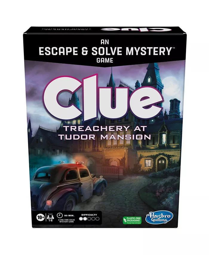 Hasbro Gaming Hasbro Clue Treachery At Tudor Mansion