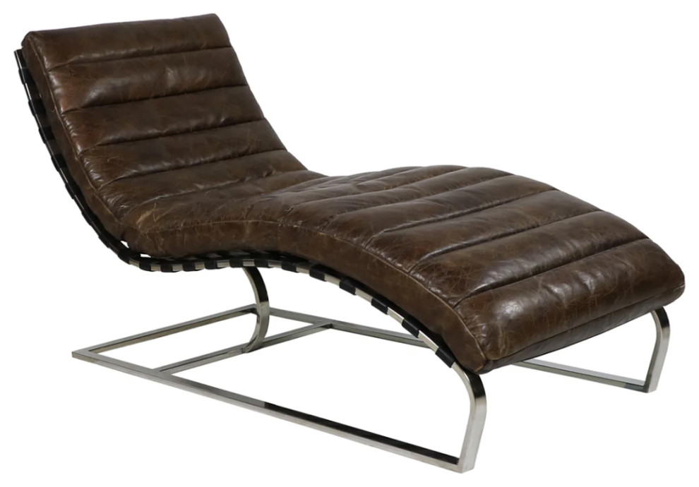 Matthew Izzo Home Iovanna Chaise Lounger   Contemporary   Indoor Chaise Lounge Chairs   by Matthew Izzo  Houzz