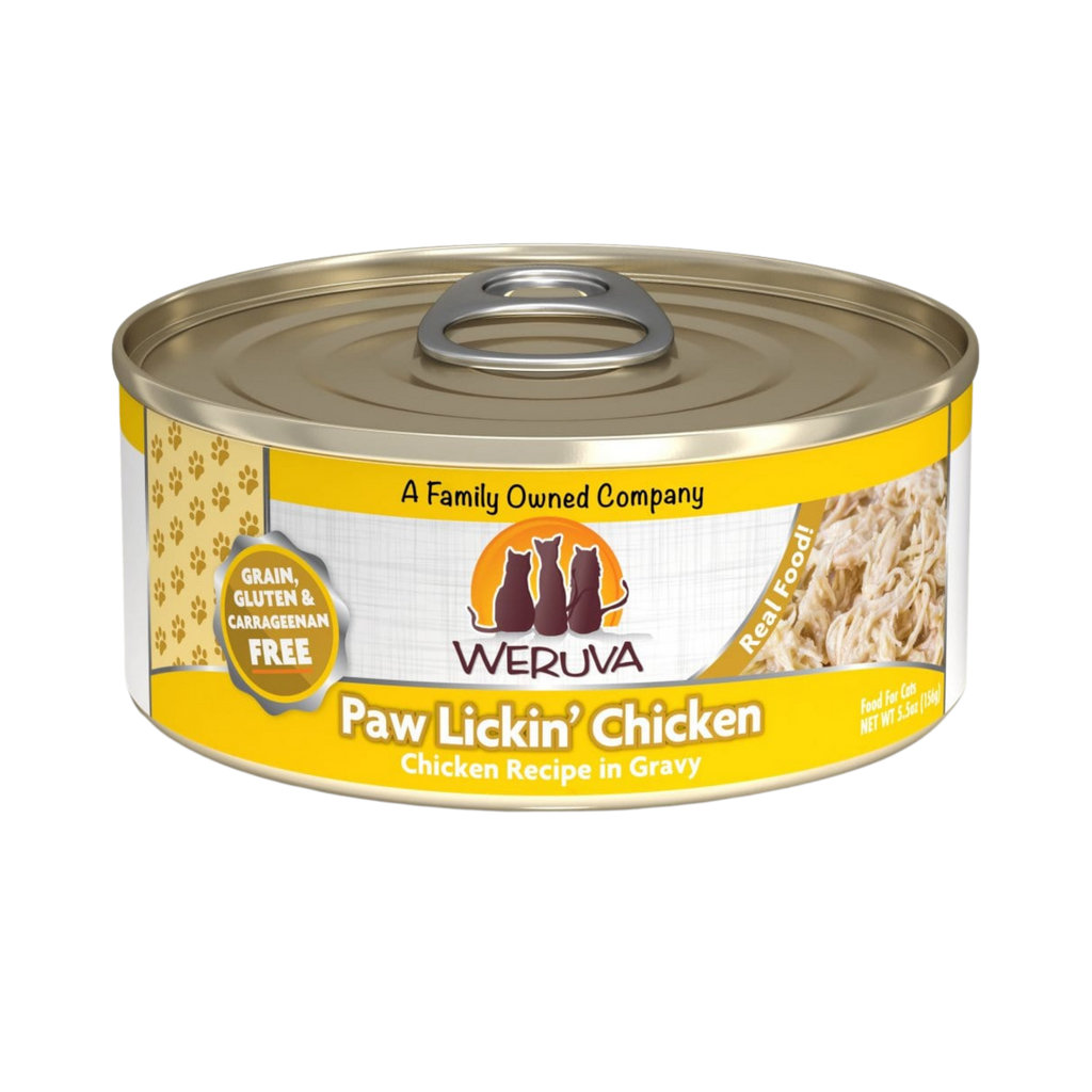 Weruva Classics Paw Lickin' Chicken in Gravy Grain-Free Wet Cat Food