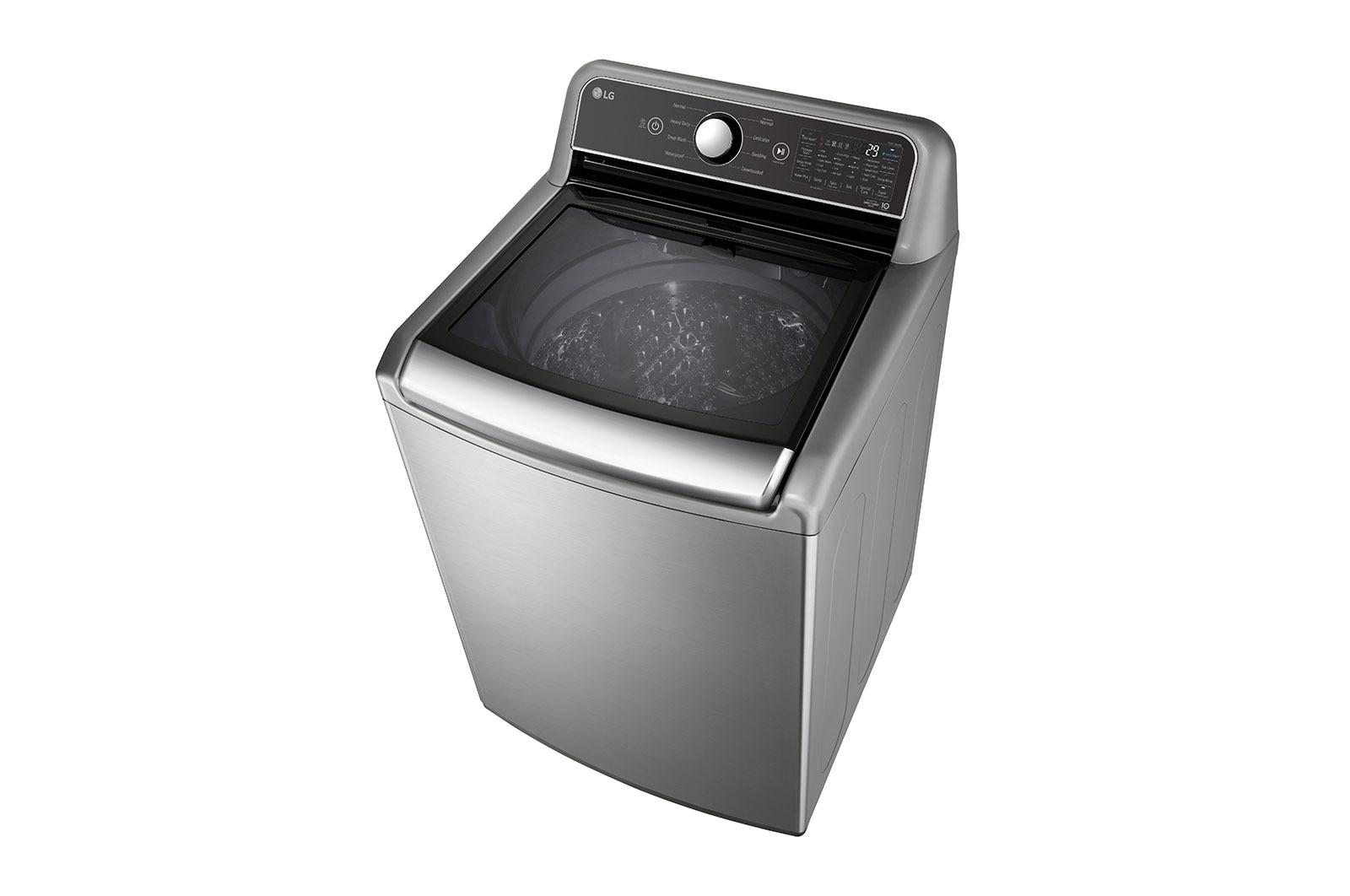 Lg WT7400CV 5.5 Cu.Ft. Mega Capacity Smart Wi-Fi Enabled Top Load Washer With Turbowash3D™ Technology