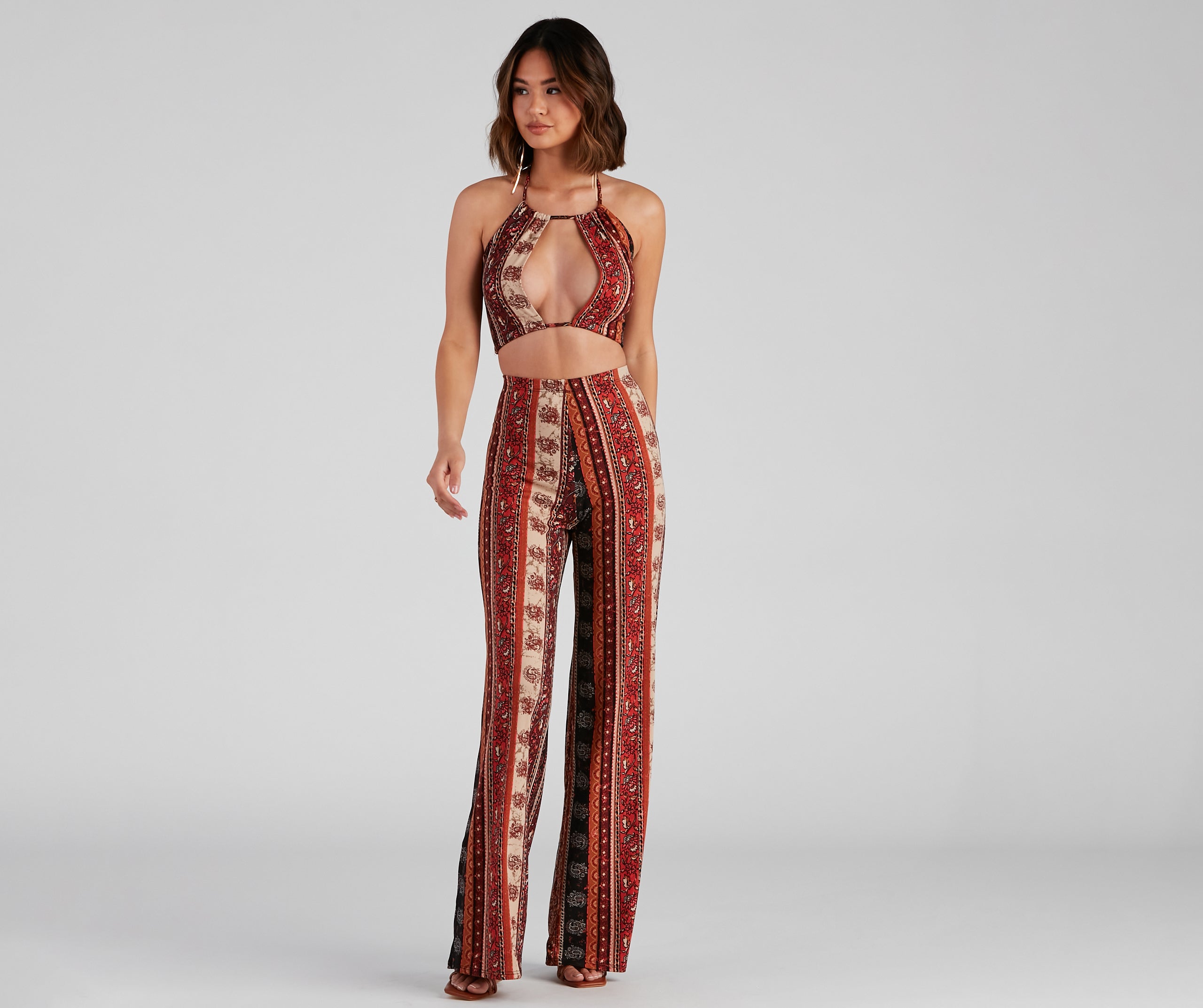 Desert Dreamer Halter Crop Top