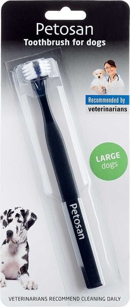 Petosan Double Headed Large Dog Toothbrush