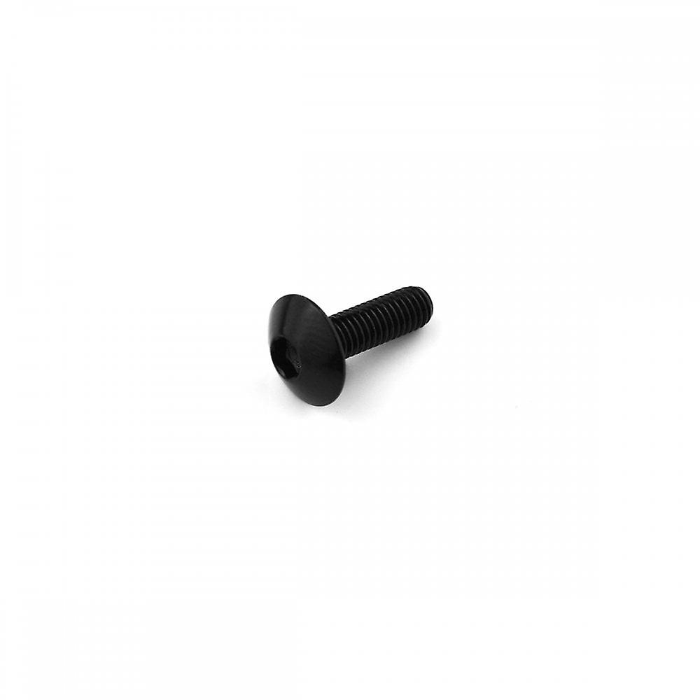 Racebolt Aluminium Dome Head Bolt M5 X 0.8mm X 16mm Black