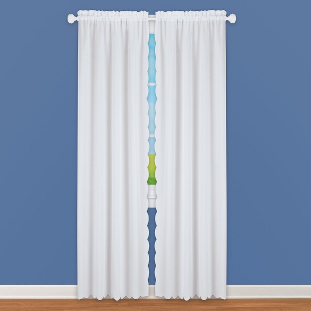 Collections Etc Scalloped Edge Curtains