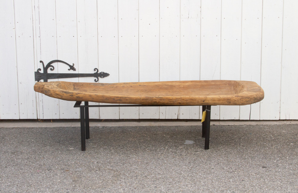 Antique Naga Wooden Trough Table   Rustic   Coffee Tables   by De cor  Houzz