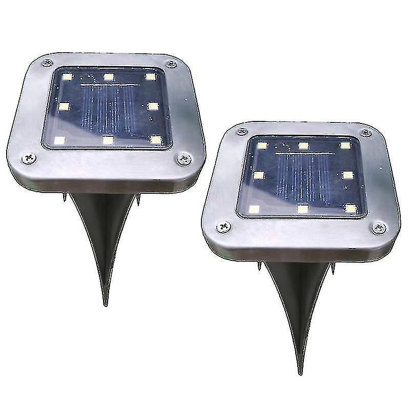 Naiwang 2pcs 8-leds Practical Led Ing Tool En Solar Lamp For Outdoor Outside