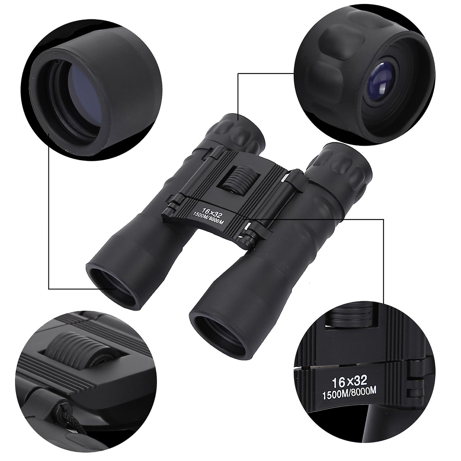 16x32 Portable Folding Binocular Night Vision Telescope Outdoor Camping Hunting