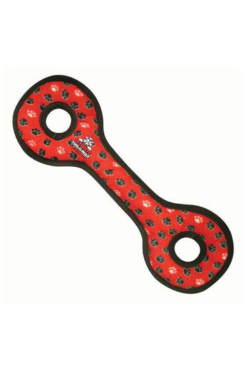 Tuffy Ultimate Tug-O-War Red Paw Dog Toy