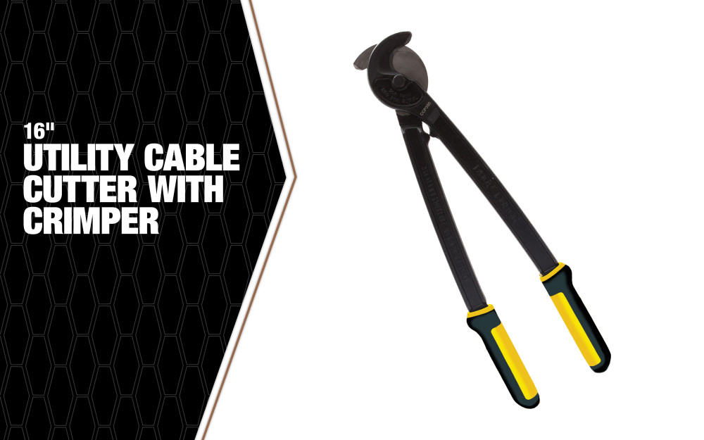 Southwire Utility Cable Cutter 16 350 CU with Comfort Grip Handles