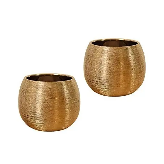 Three Premium Piece classical Planters set Small Hotel Restaurants Reception Table Mini Vase Popular Planter For Office