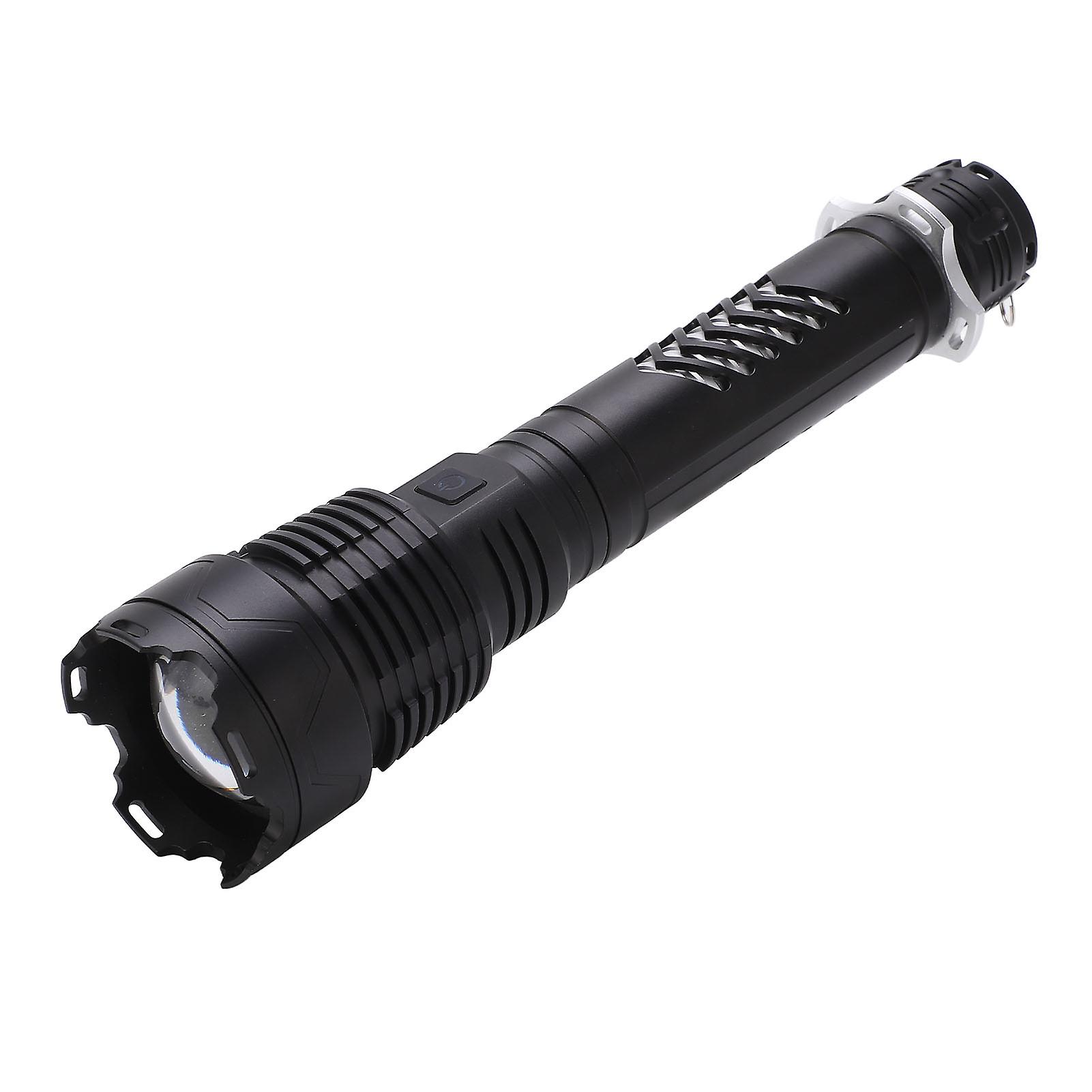 Outdoor Xhp160 Strong Light Flashlight Led Rechargeable Waterproof Torch Light Zoomable 5 Modes Flashlight For Camping Hiking