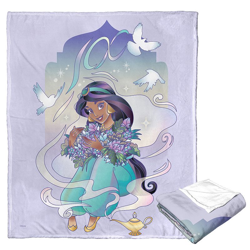 Disney's Jasmine D100 Celebration Silk Touch Throw