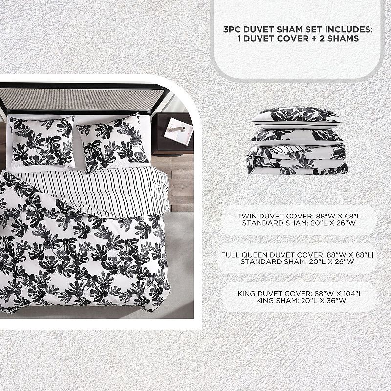 City Scene Soho Floral Duvet Cover Set