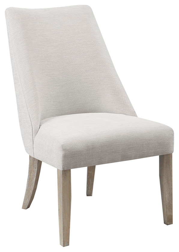 Martha Stewart Winfield Upholstered Farmhouse Dining Chair   Farmhouse   Dining Chairs   by Olliix  Houzz