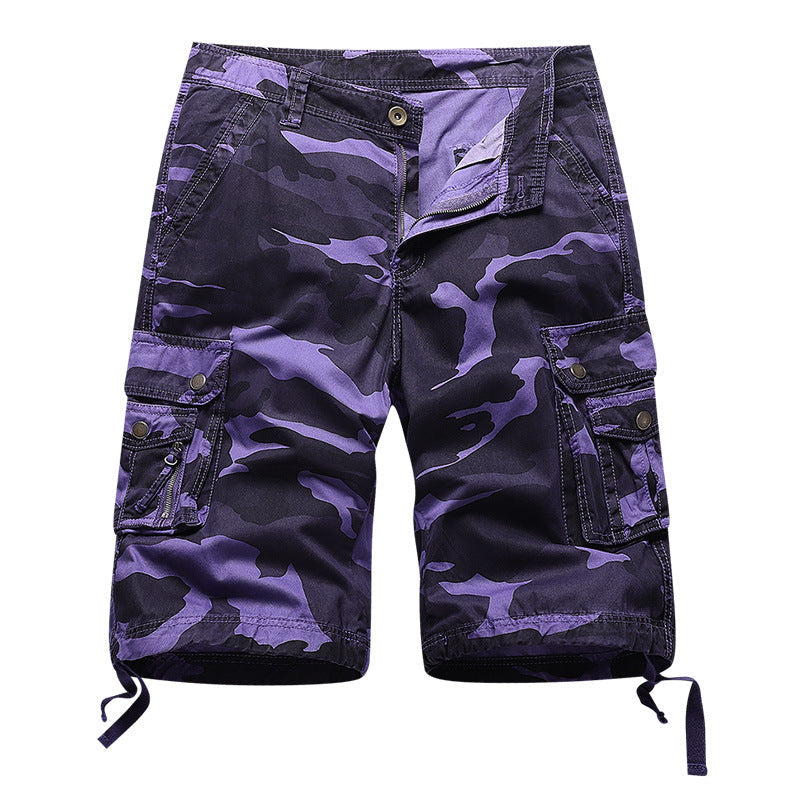 Men’s Loose Cargo Shorts with Big Pocket