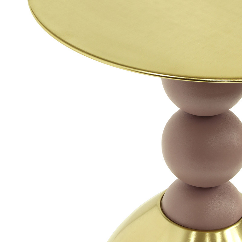 Daleyza Gold Side Table   Contemporary   Side Tables And End Tables   by TOV Furniture  Houzz