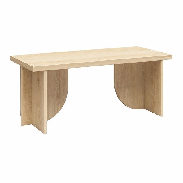 Voler Coffee Table， Light Oak