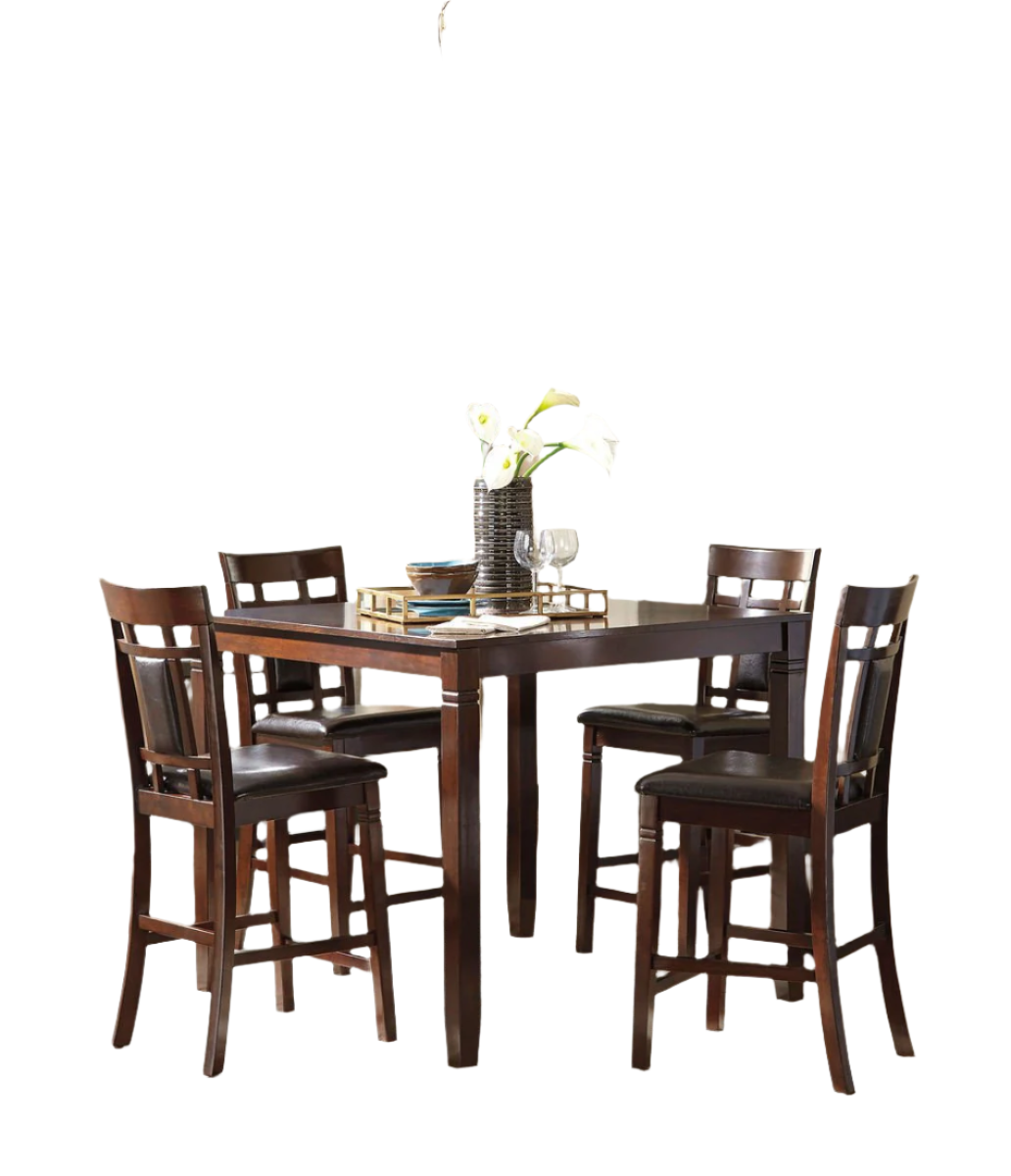 Bennox 5 Piece Counter Height Dining Room Set