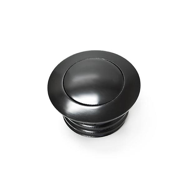 Flush Black Pop Up Gas Cap Vented Fuel Tank Gas Compatible with Road King Custom FLHRS 2004-2007