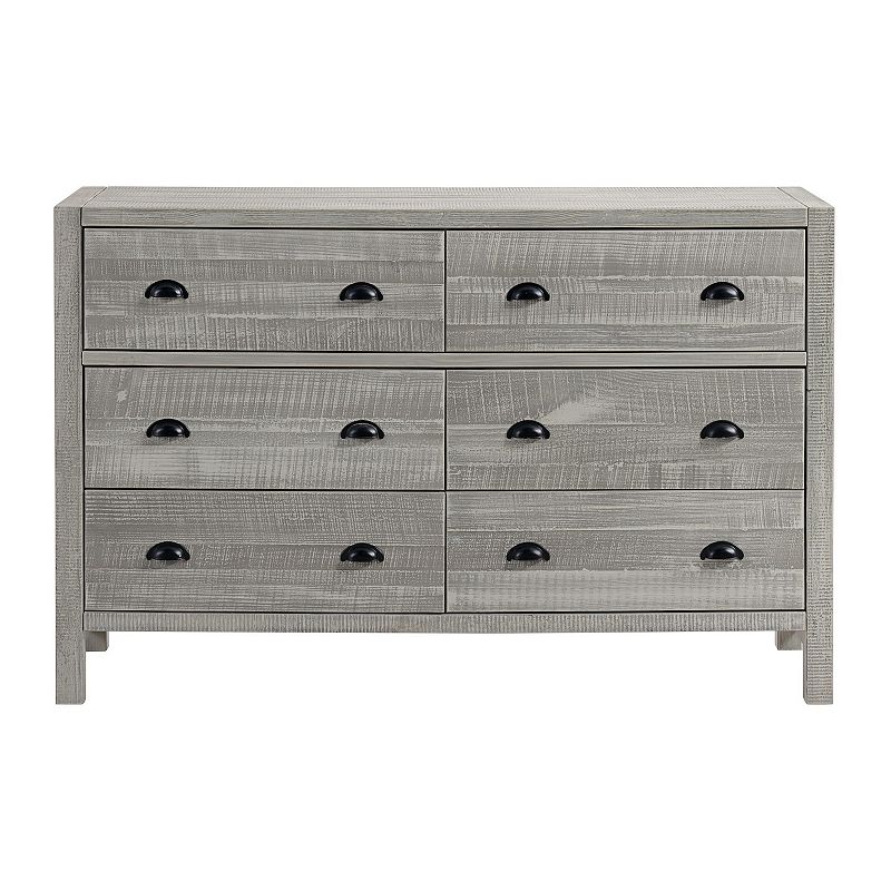 Alaterre Furniture Windsor 6 Drawer Double Dresser