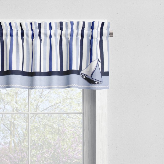 Bacati Little Sailor Window Valance