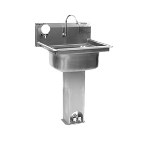 Eagle Group P1916 Lavatory Hand Sink， pedestal mount， 15-3/4