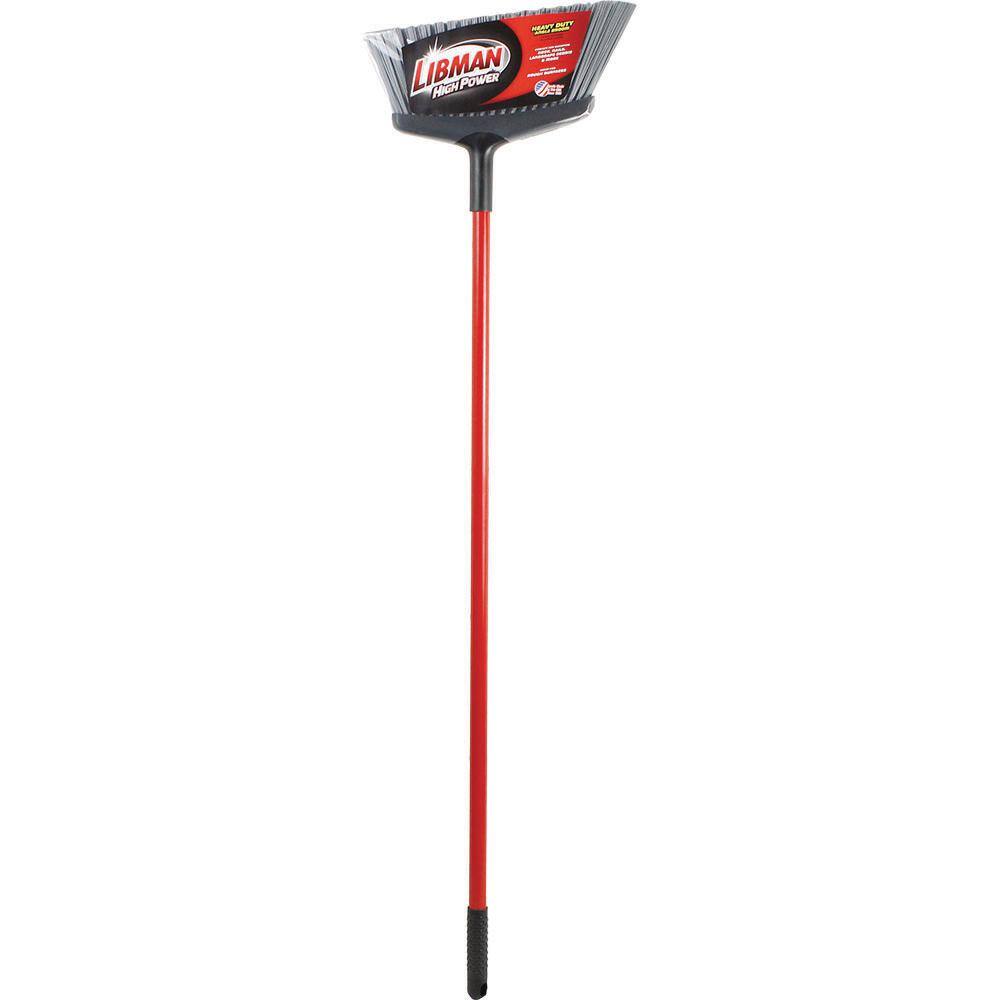 Libman 15 in. W Rough Surface Angle Broom (8-Pack) 1626