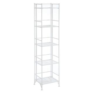 Convenience Concepts Designs2Go White 5-Tier Metal Wire Shelving Unit (13 in. W x 58 in. H x 11 in. D) 8016W