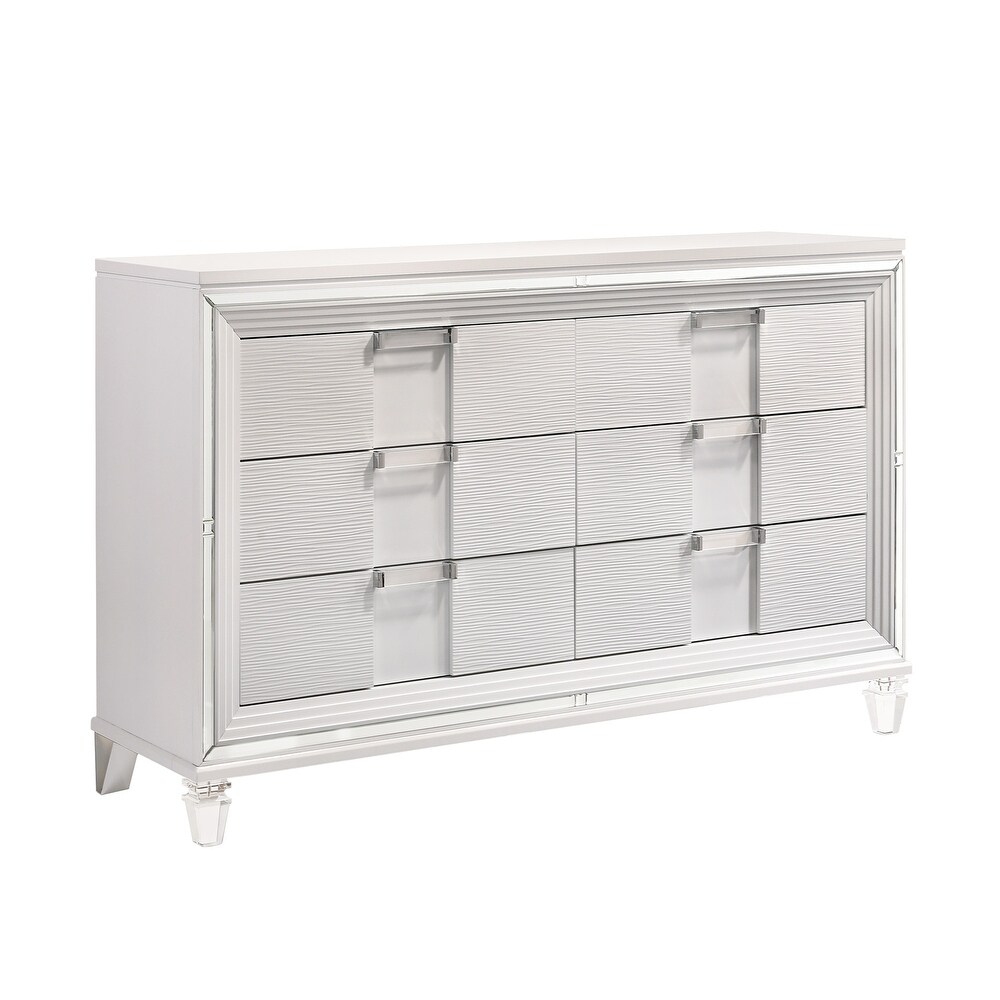 Picket House Furnishings Charlotte 6 Drawer Dresser in White