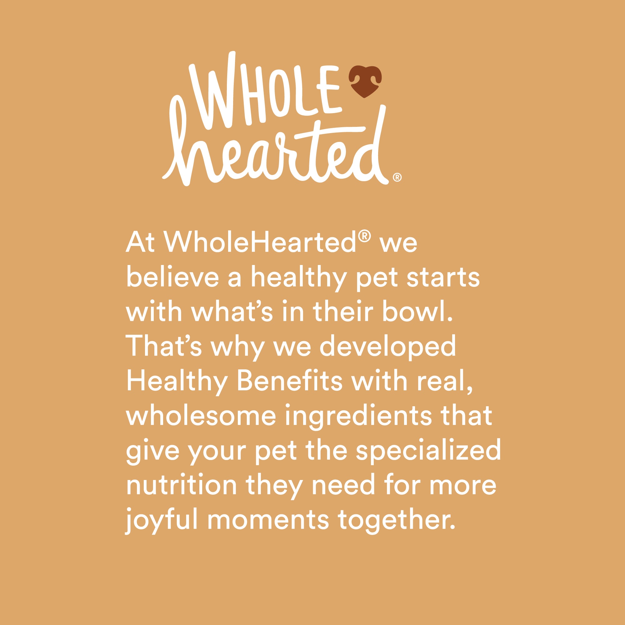 WholeHearted Whole Grains with Pork， Beef  Lamb Dry Dog Food， 45 lbs.