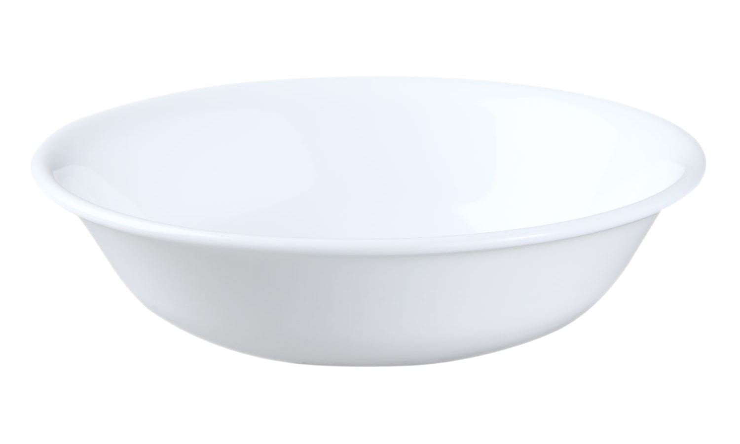 Corelle Winter Frost White Dessert Bowls， 10 Oz (Pack of 3)