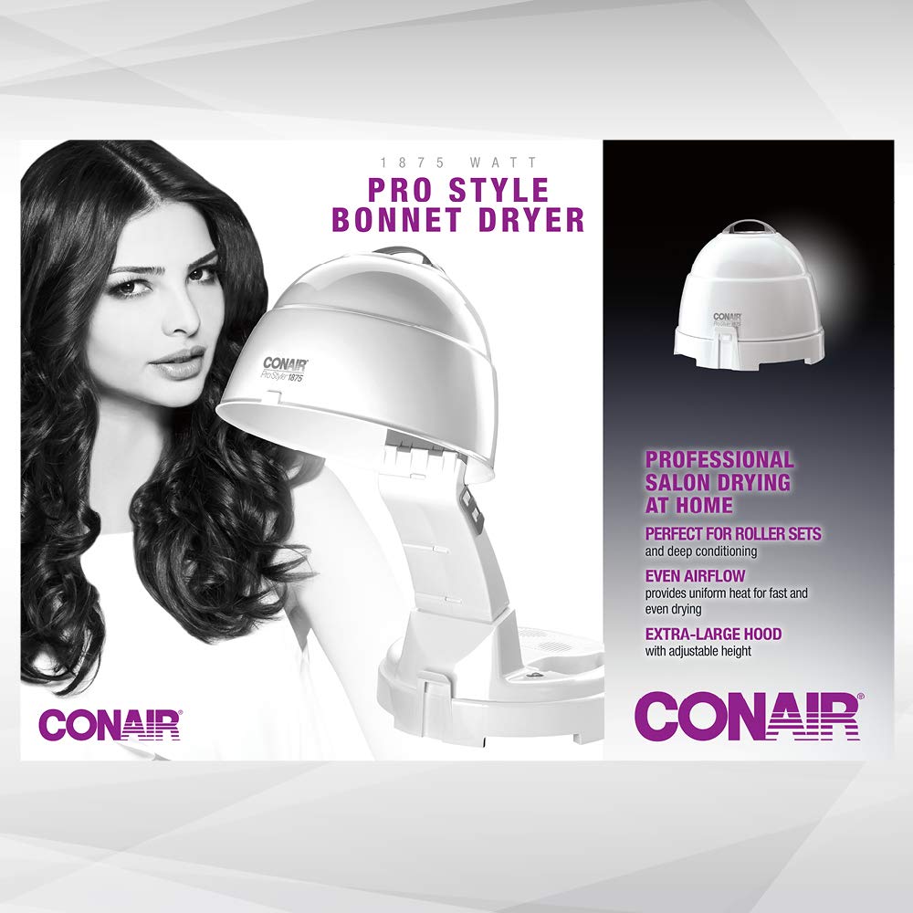 Conair 1875 Watt Pro Style Bonnet Ionic Hair Dryer