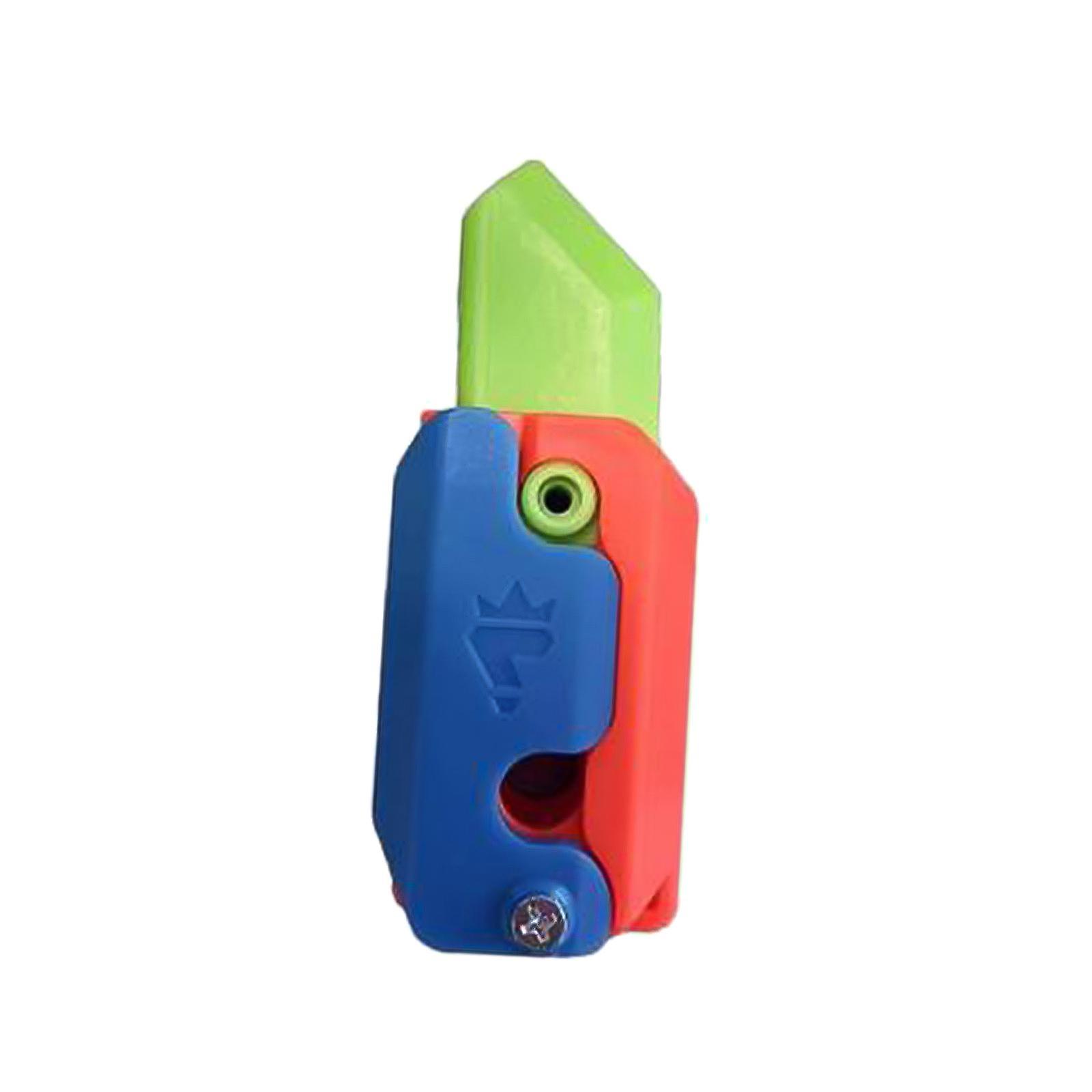 3d Printing Fidget Knife Luminous Small Radish Knife Mini Model For Kids