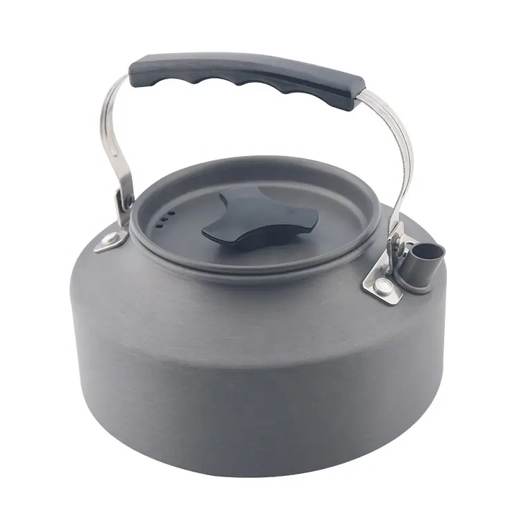 4 5 People Camping Mess Kit Teapot Picnic Backpacking Gear Camping Cooking Set Frying pan Pot outdoor cooking set