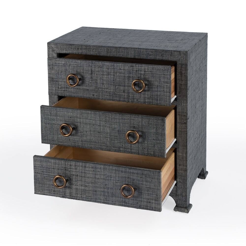 Chatham Raffia 3 Drawer Accent Chest