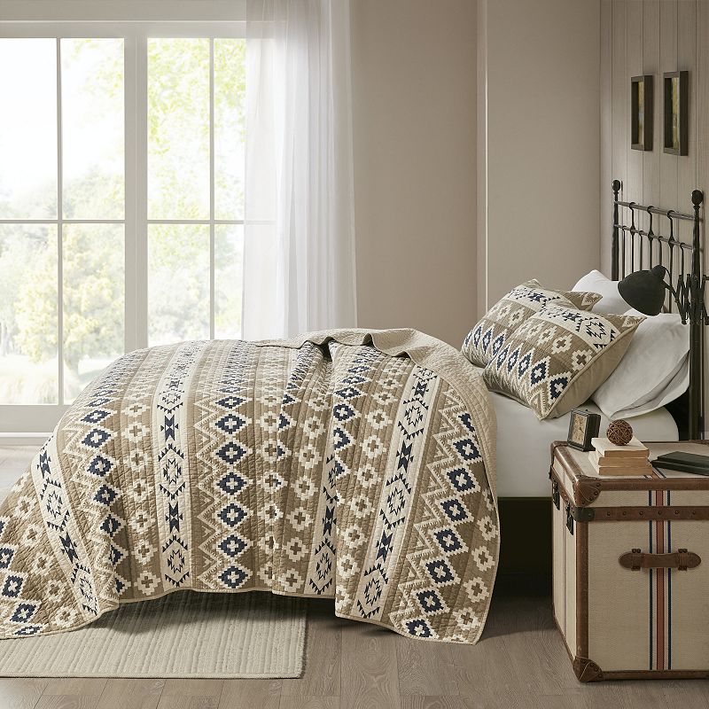 Woolrich Montana Printed Cotton Quilt Set with Shams