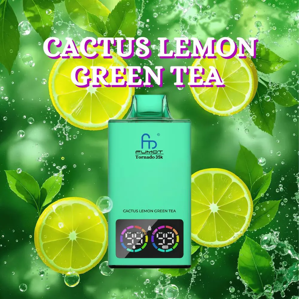 Fumot Tornado 35K - Cactus Lemon Green Tea