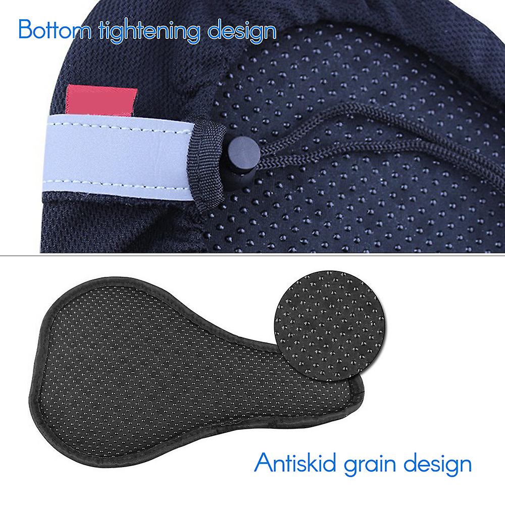 Red Bike Seat Covers Bicycle Sponge Cushion Cover Soft 3d High Bounce Bicycle Seat Outdoor Bicycle Sports Protection Pad For Mountain Bike Cycling Men