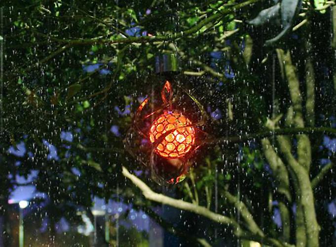 Solar Powered Wind Chimes Led Spiral Colour Changing Hanging Wind Light