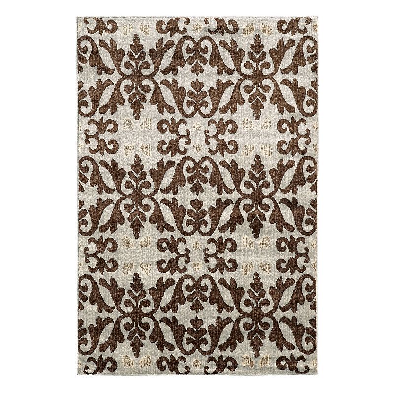 Linon Elegance Florence Ornate Rug