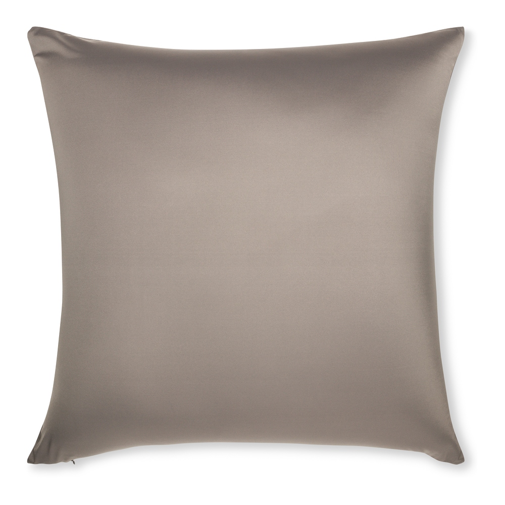 Throw Pillow Cozy Soft Microbead Stone Grey: 1 Pc