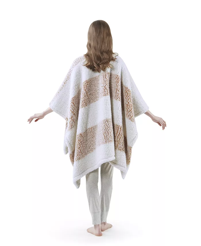 Alpine Valley Cozy Sherpa Wrap， 50