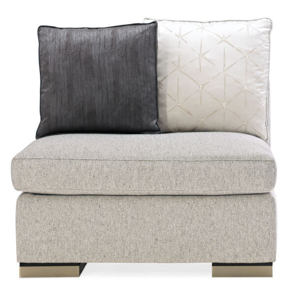 Modern Edge Ivory Sofa