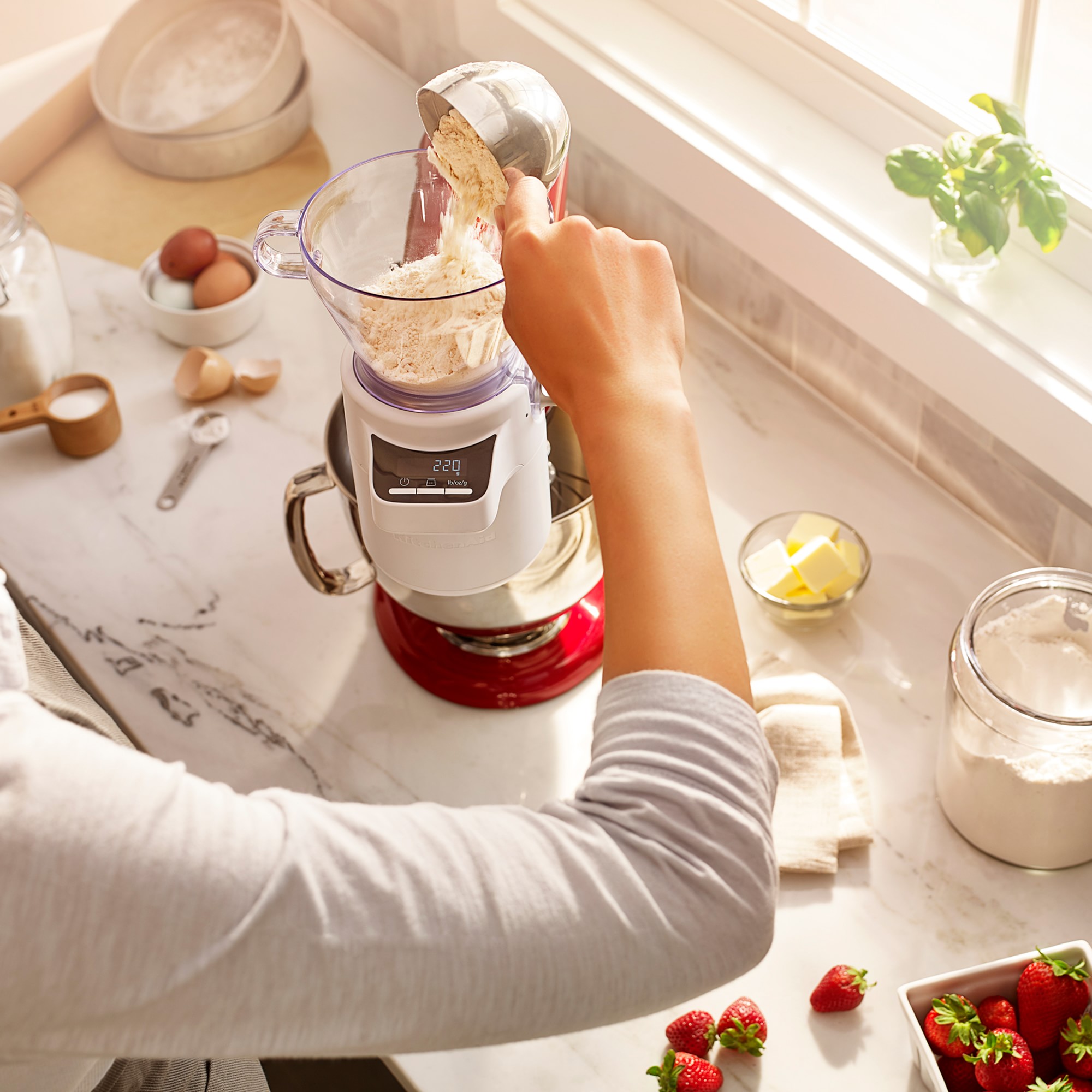 KitchenAid Mixer Sifter and Scale Attachment