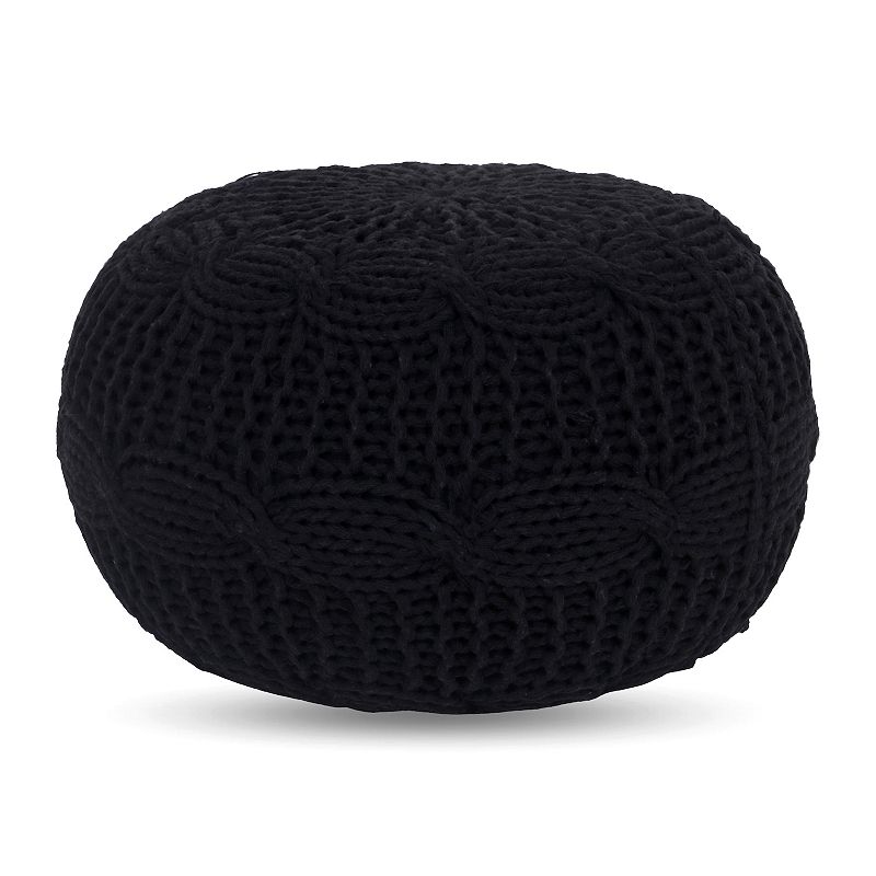 Marwa Pouf Hand Knitted