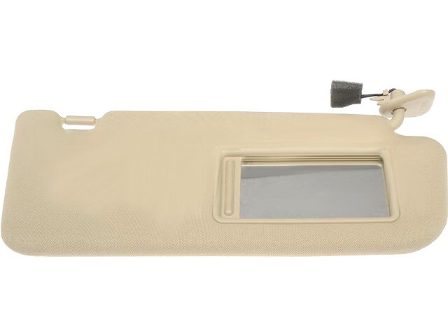 Right Passenger Side Sun Visor - Beige - Compatible with 2006 - 2009 Hyundai Santa Fe (Models without Sunroof Only) 2007 2008